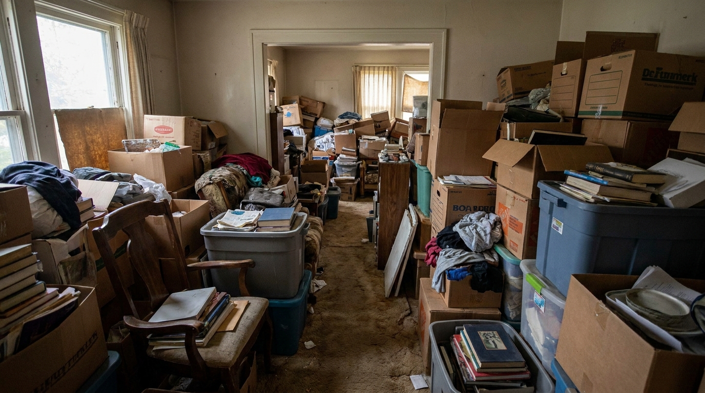 structural damage assessment after hoarding cleanout and code violations