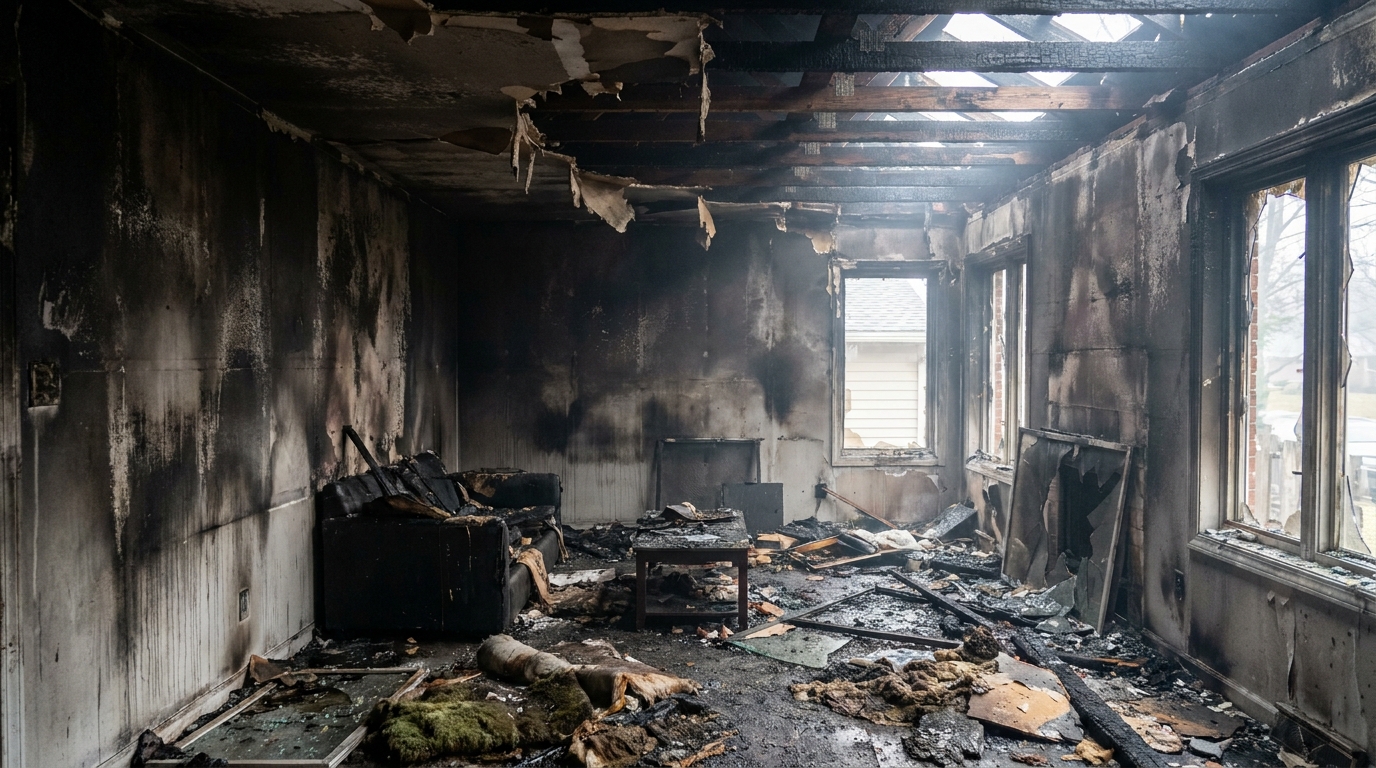 total loss vs partial fire damage assessment and repair cost analysis